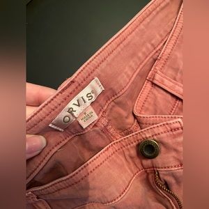 Orvis Hiking Pants - Size 8 - Rusty Pink - Gently Used